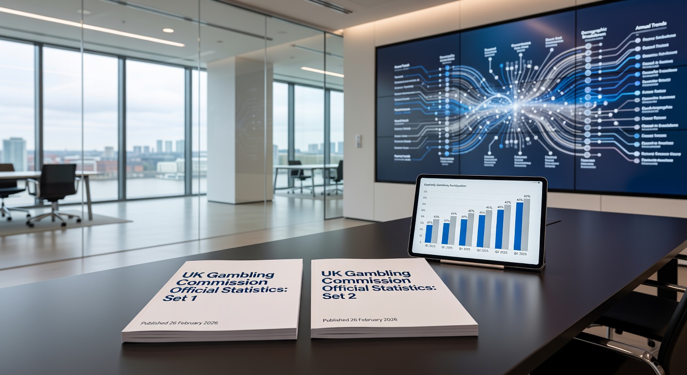 Infographic detailing UK gambling participation demographics, contrasting remote casino players with slot machine users