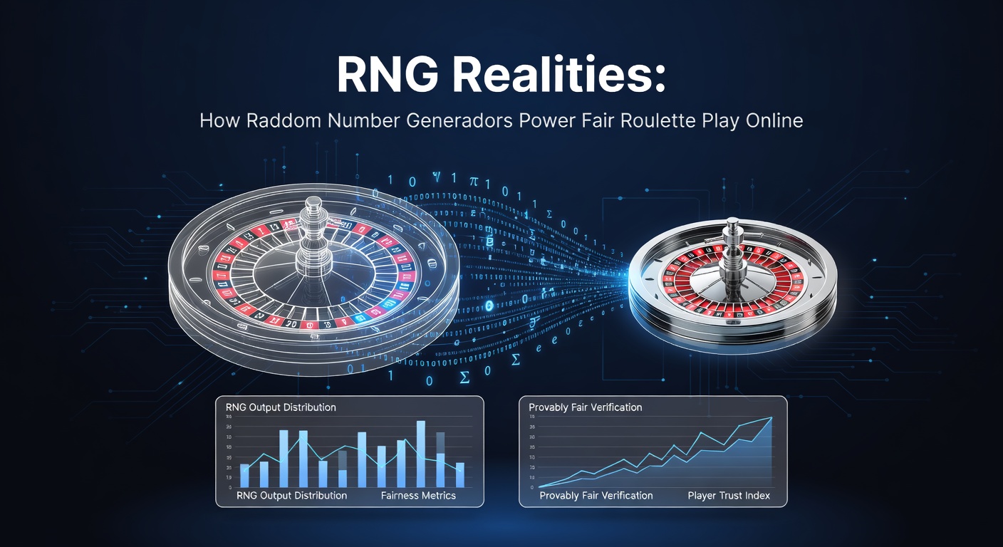 Digital visualization of a random number generator algorithm producing roulette outcomes on a virtual wheel