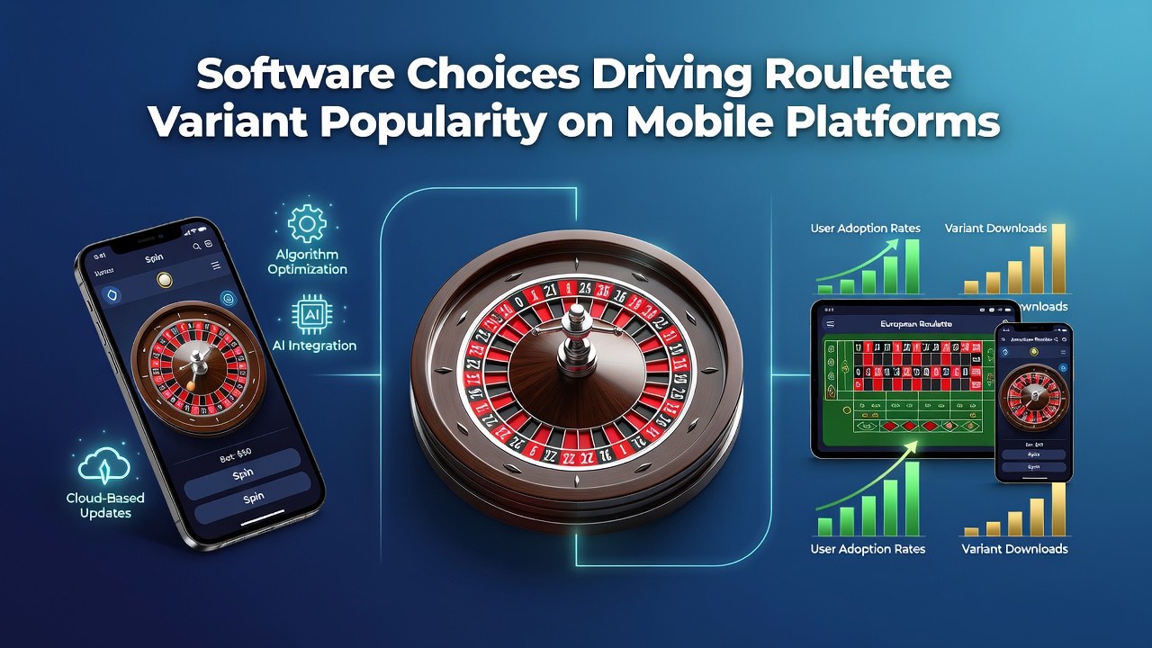 Smartphone screens showing various roulette variants including European and French versions with smooth mobile interfaces