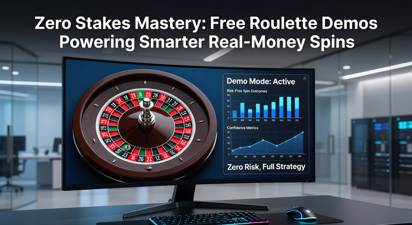 Close-up of a mobile roulette demo on smartphone, displaying strategy charts, chip stacks, and live spin animation